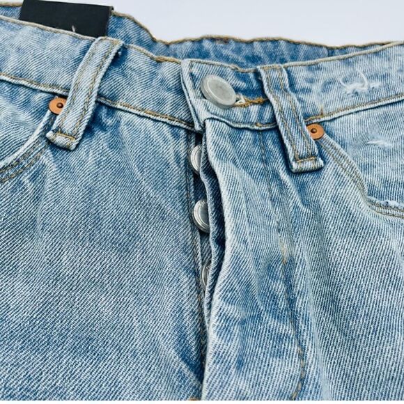 NEW BLANK NYC THE MADDISON HIGH RISE CROP JEANS DENIM - Picture 6 of 10